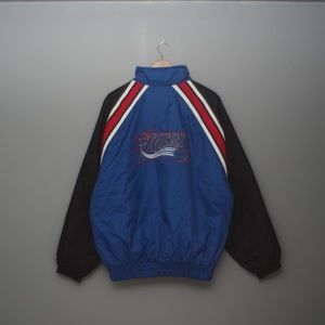 Vintage Philadelphia 76ers embroidered jacket